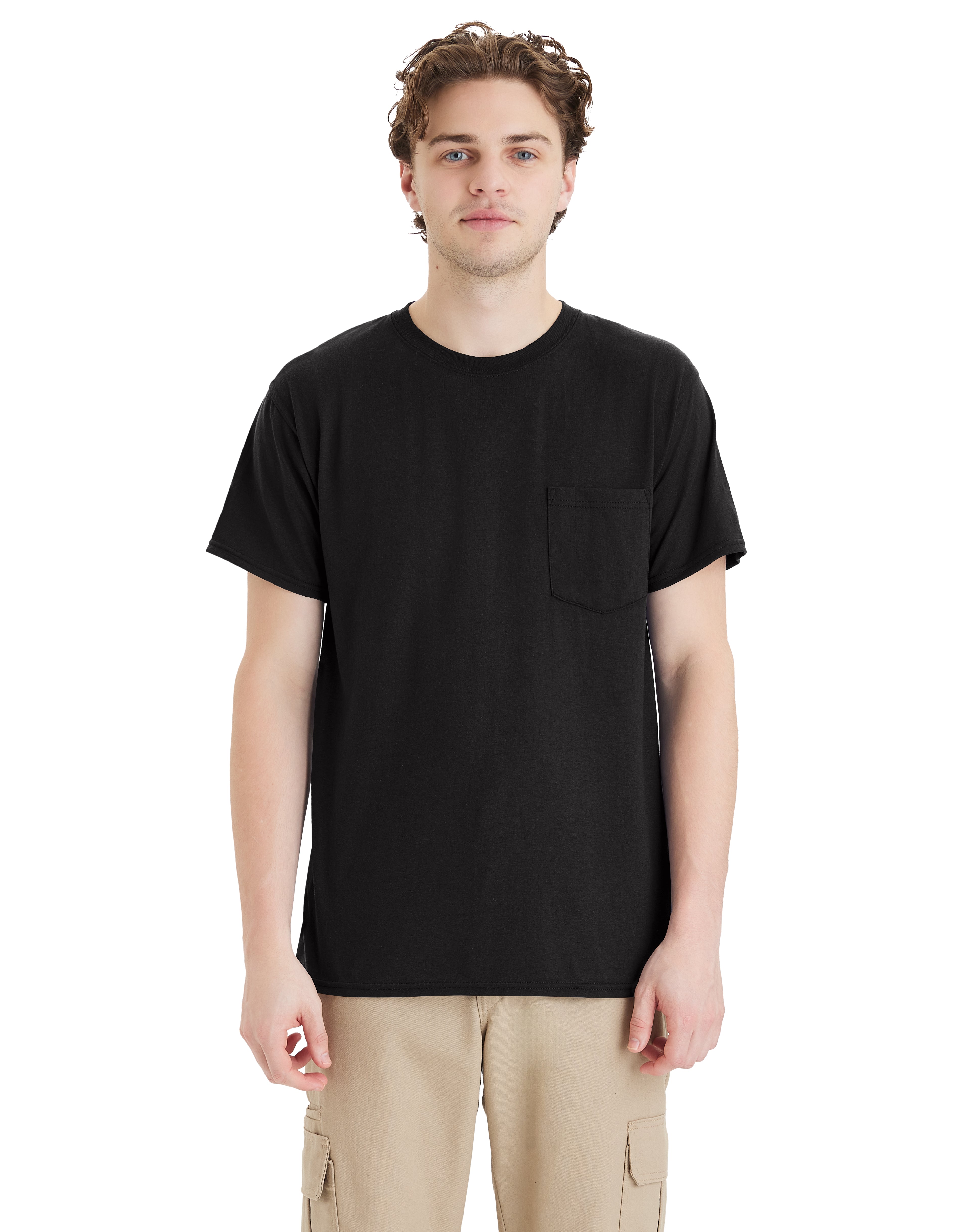 Hanes Workwear Short-Sleeve Pocket T-Shirt