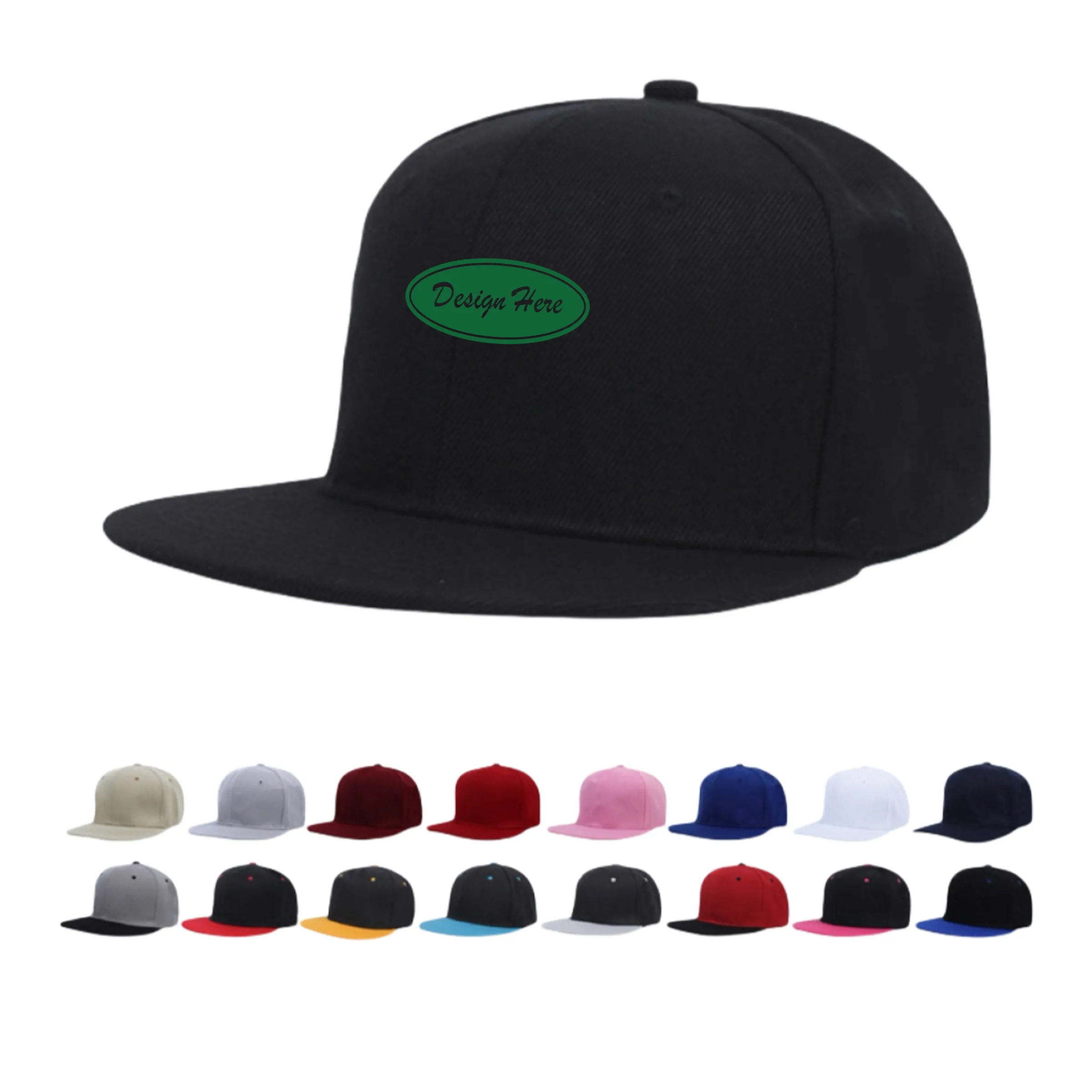 Polyester Baseball Cap - Adjustable and Multi-Color Options
