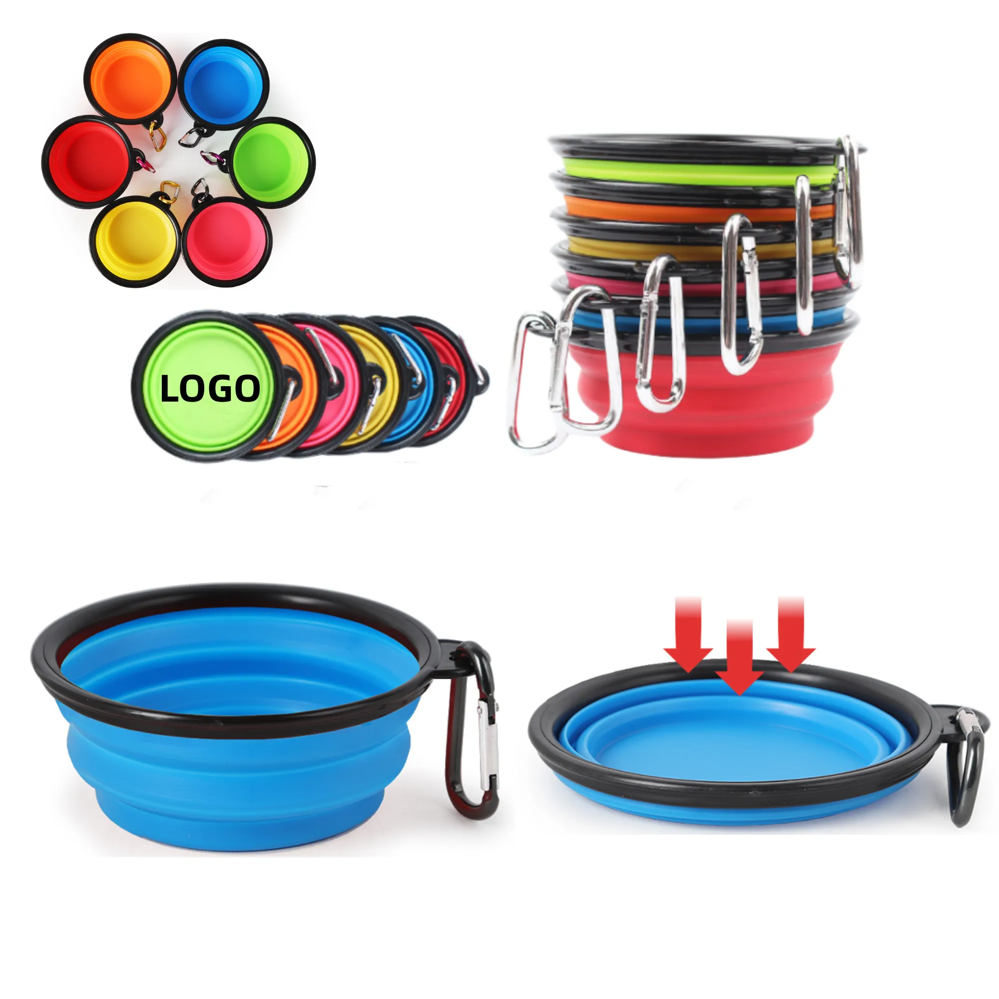 Collapsible Pet Bowl With Hook 4