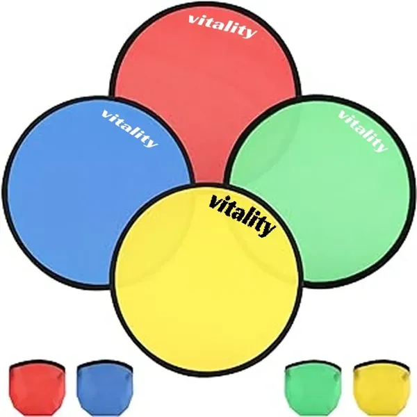 Foldable Flying Fris Polyester for event handouts