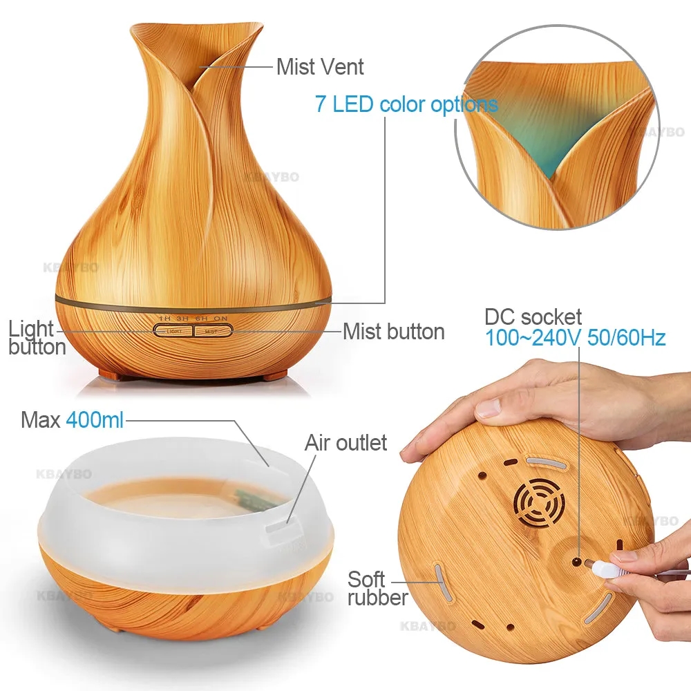 Everlasting Comfort Essential Oil Diffuser (400ml) 9