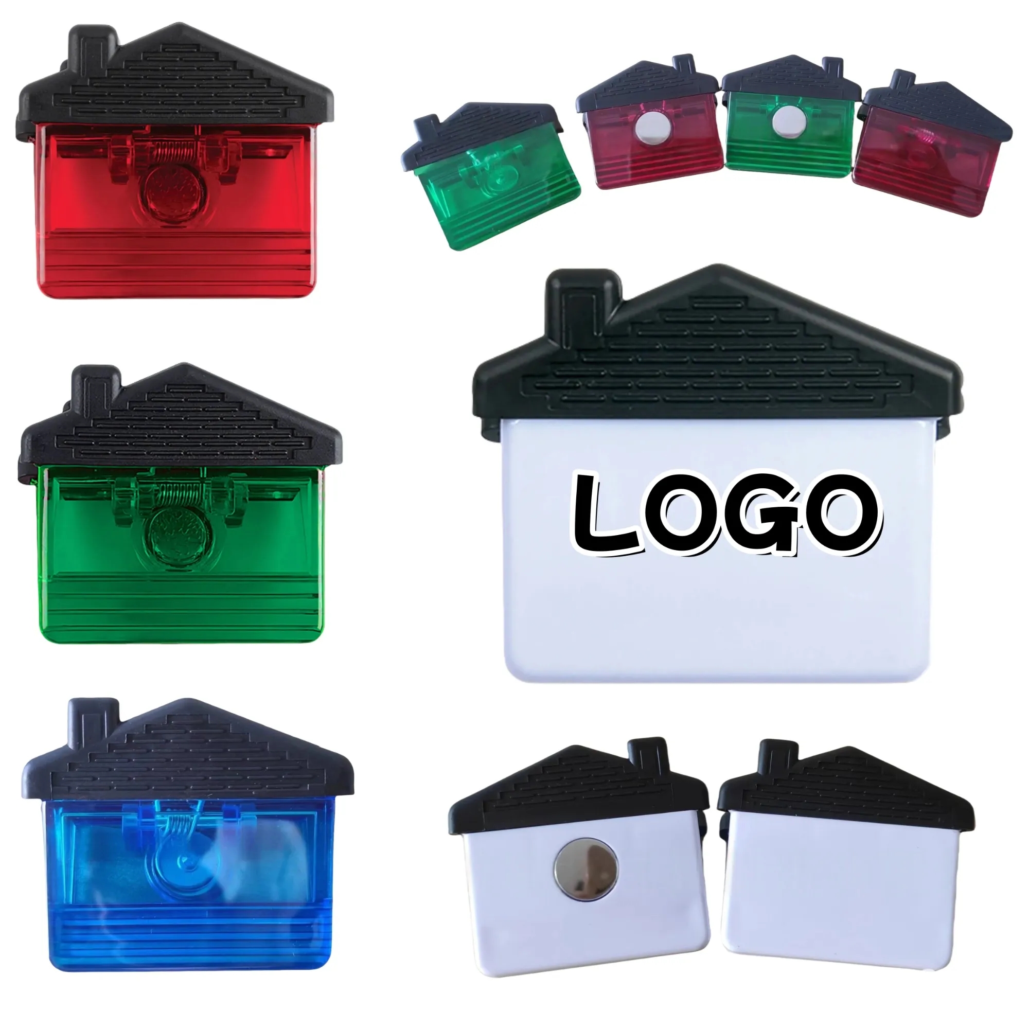 House Shaped Magnetic Clip Refrigerator Magnets