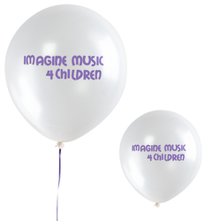9" Standard Latex Balloon (1 Color Imprint)