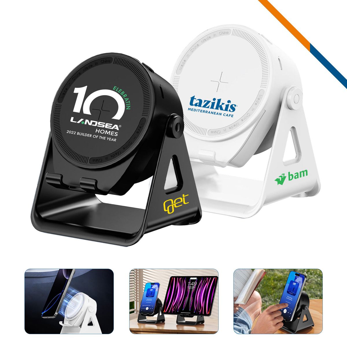 VibeSync 3in1 Wireless Induction Bluetooth Speaker