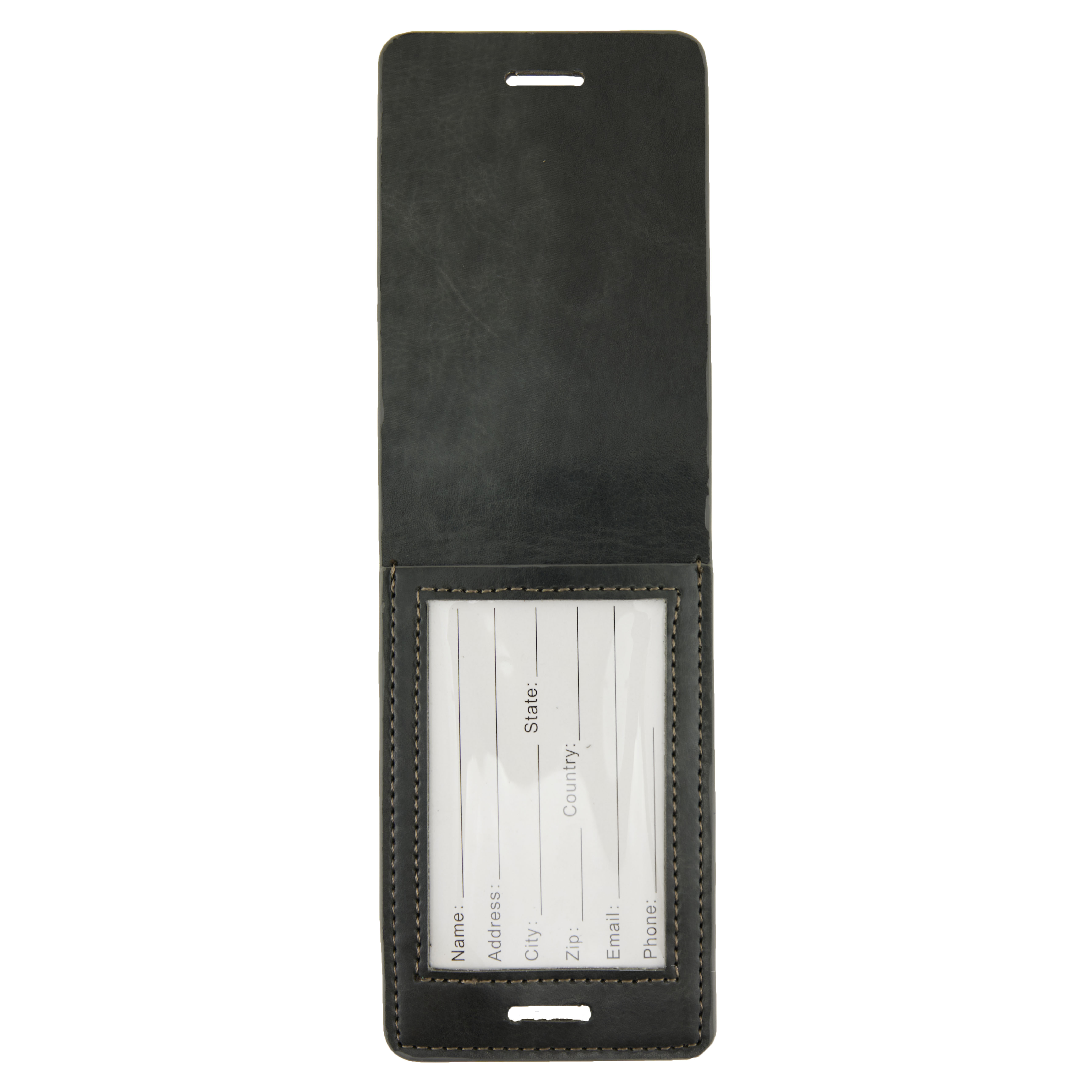 New Age Italian PU Leather Luggage Tag 23