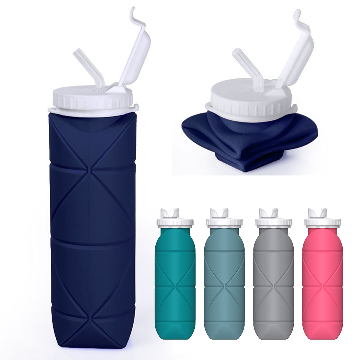 Portable Silicone Folding Water Cup 3