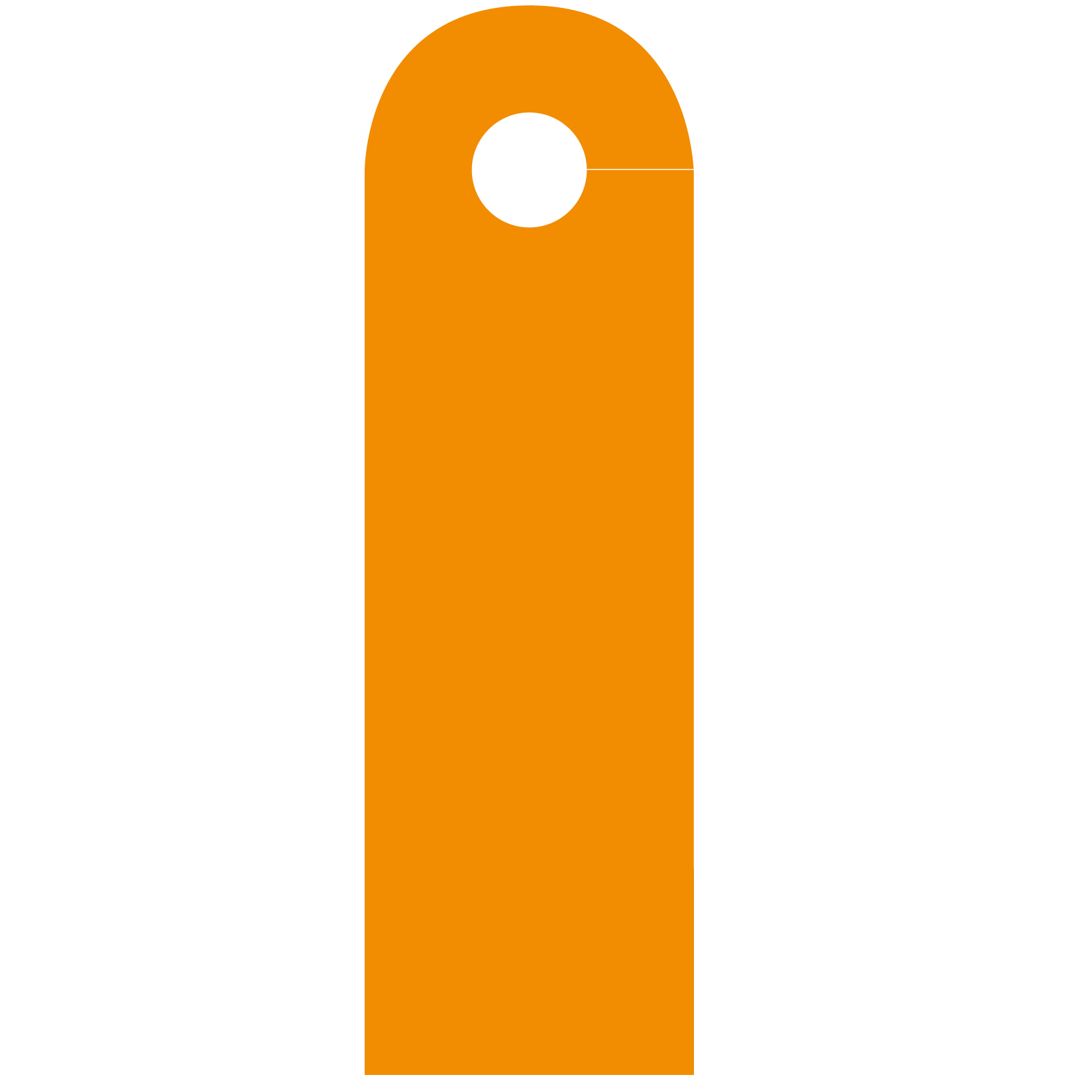 Door Hanger Long 1/4" 26