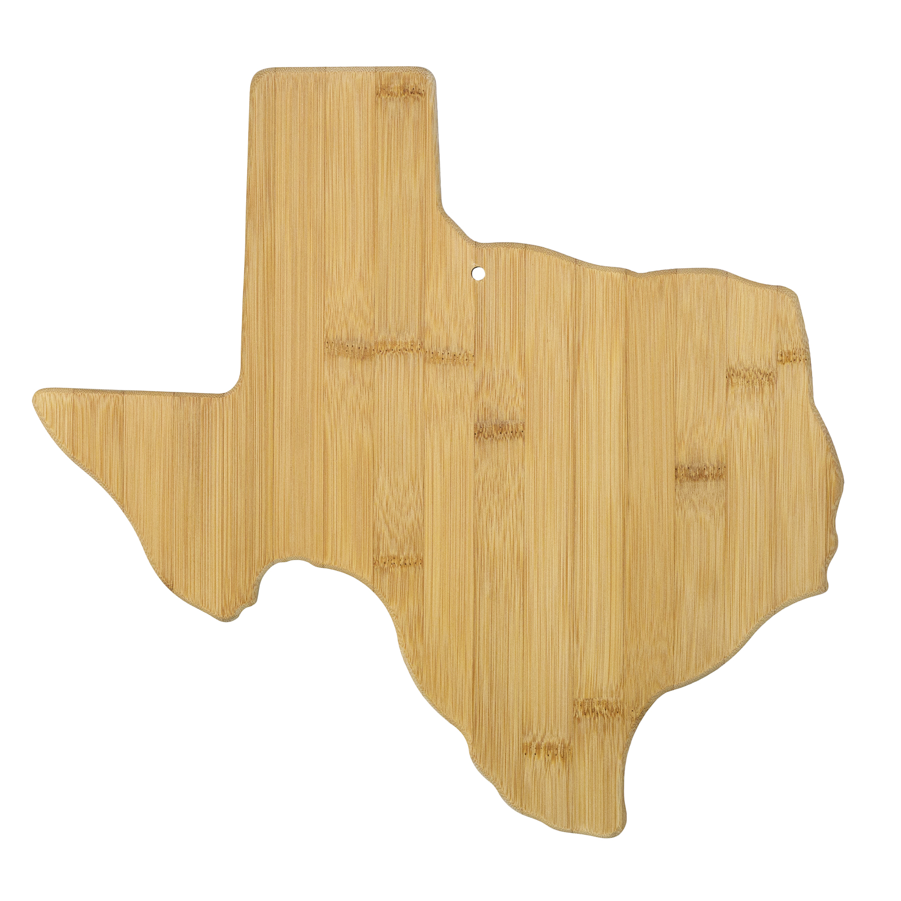 Texas State Shaped Bamboo Serving and Cutting Board 12