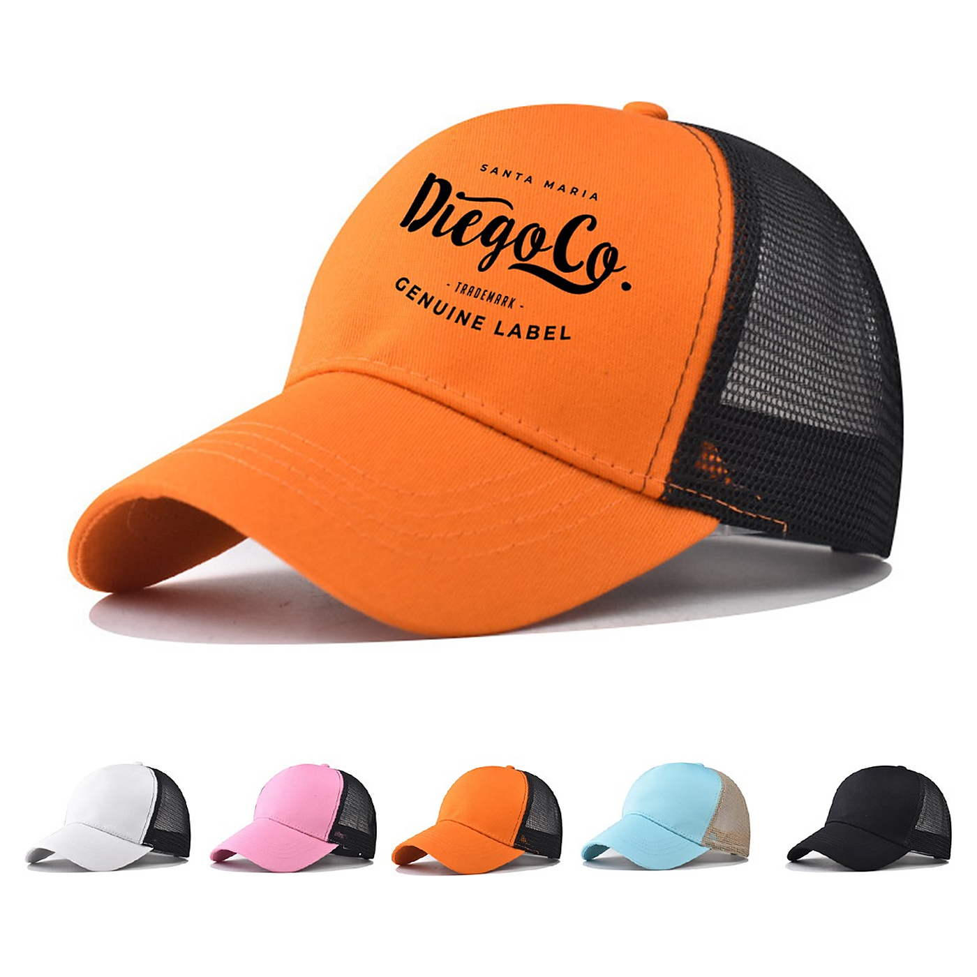 Fashionable Airy Mesh Trucker Cap