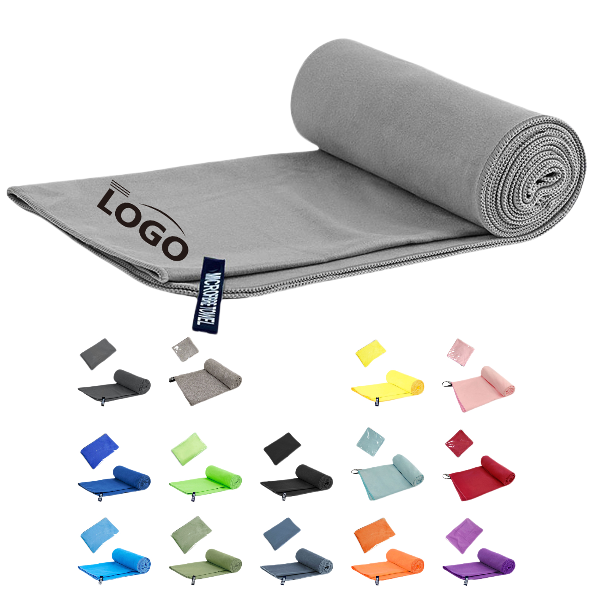 Microfiber Beach Towels Oversized MOQ20