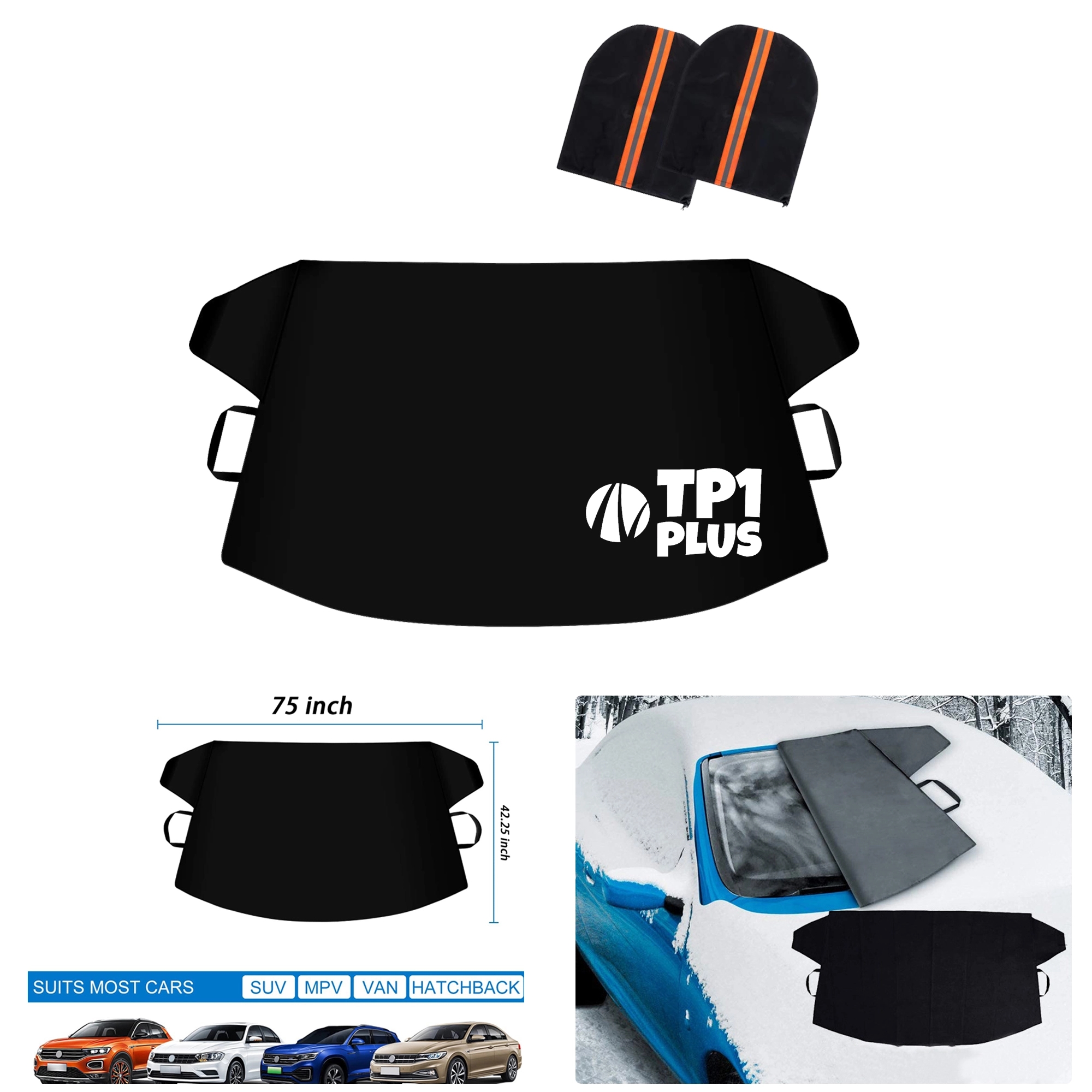 Car Windshield Cover for Ice and Snow 4