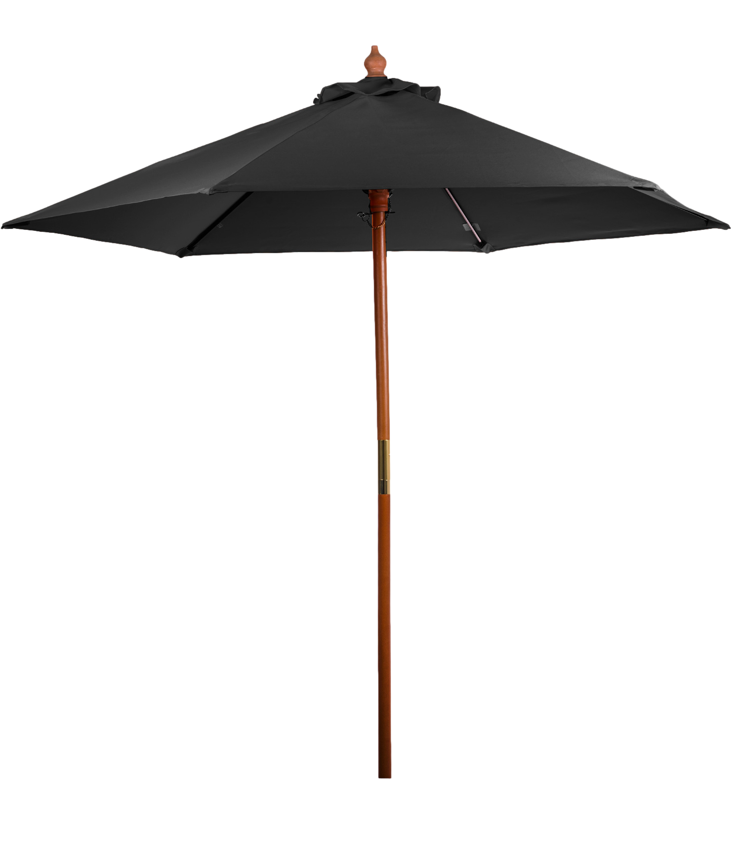 7' Wooden Market Umbrella 22