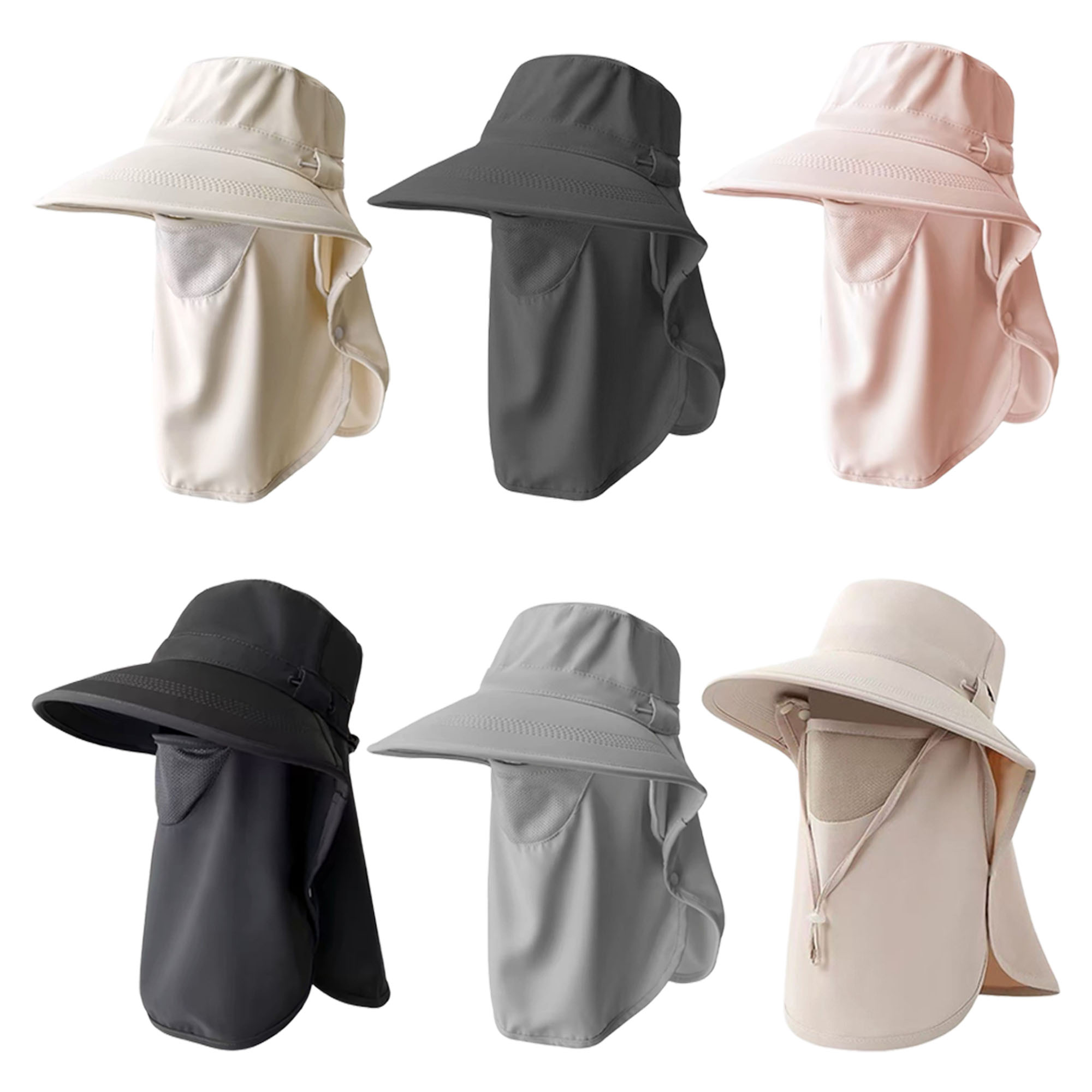 Full-Face UV-Blocking Sun Hat 2