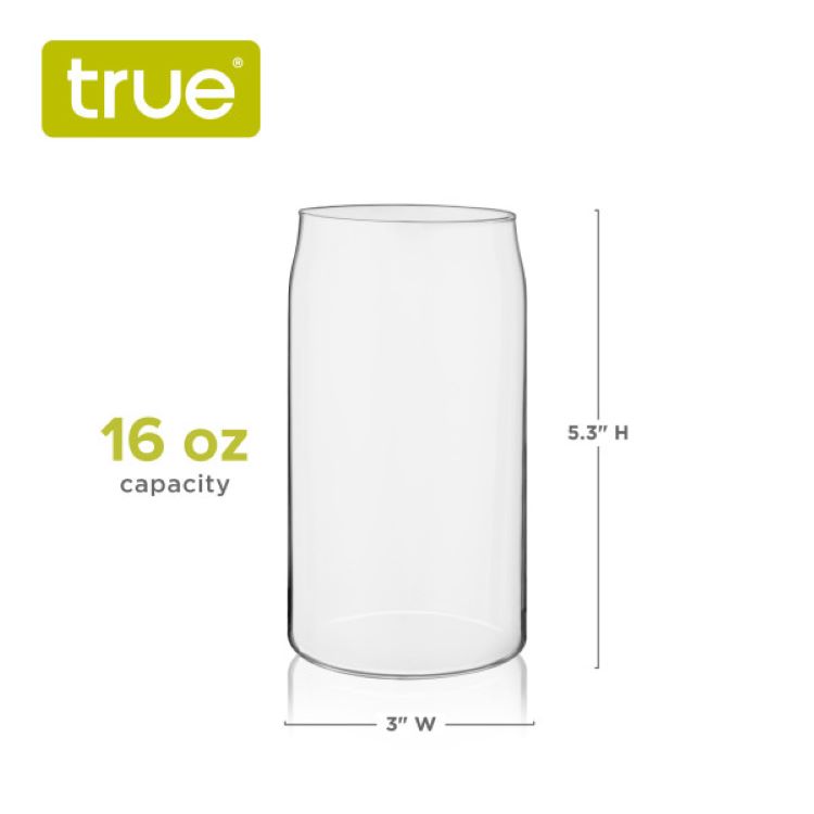 True Beer Can Pint Glass - Thumbnail 2