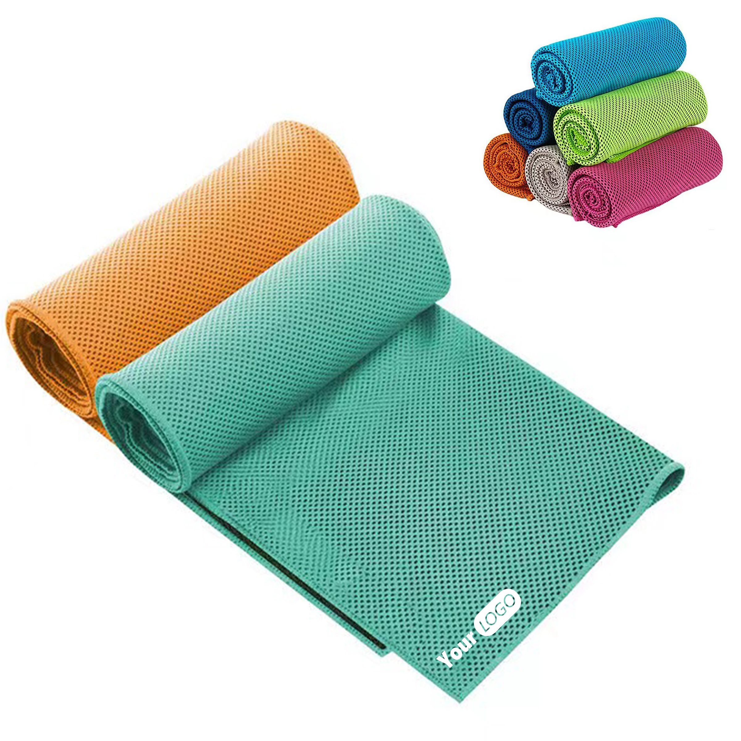 Polyester Custom Sports Cooling Towel 4