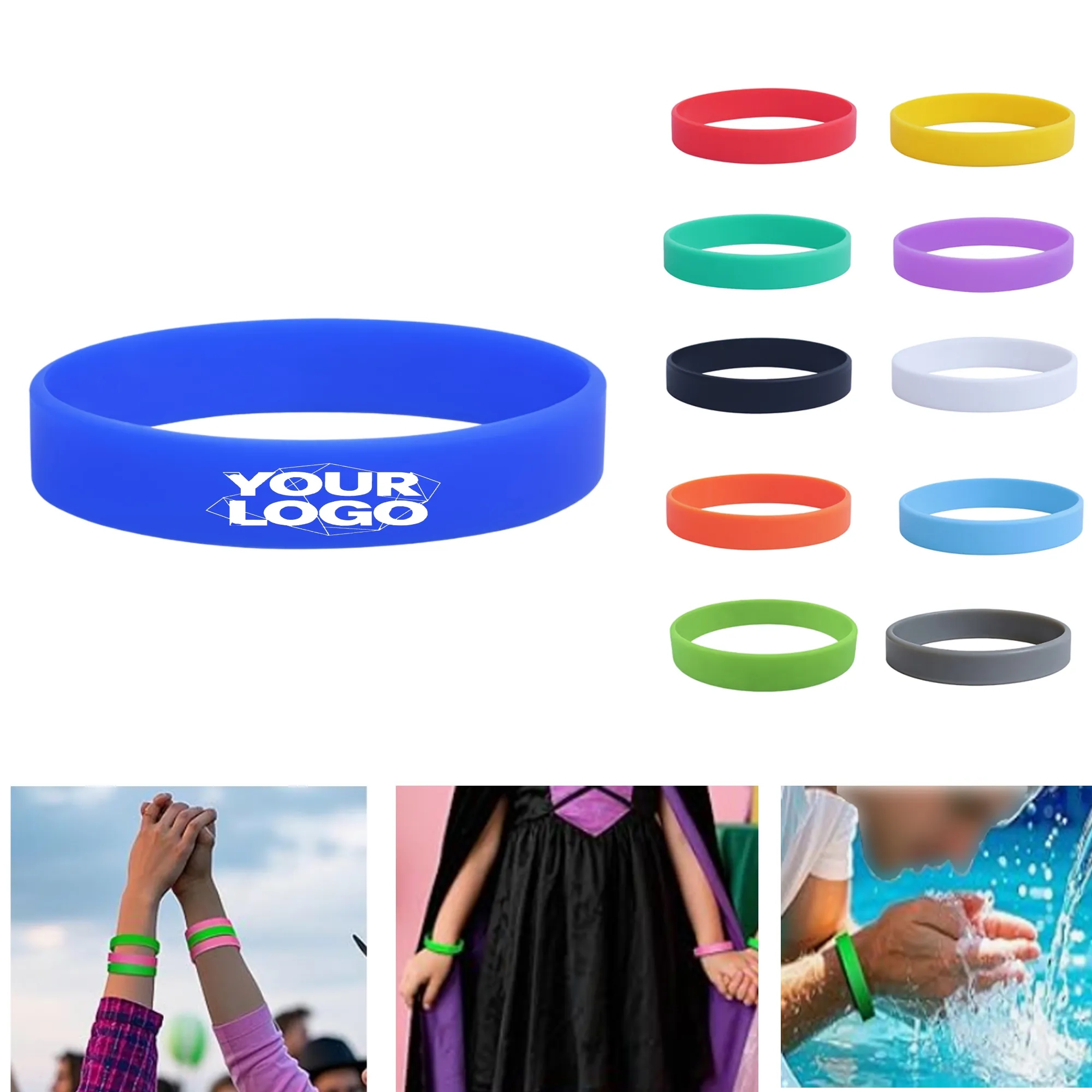 Silicone Bracelets for Women Men 1
