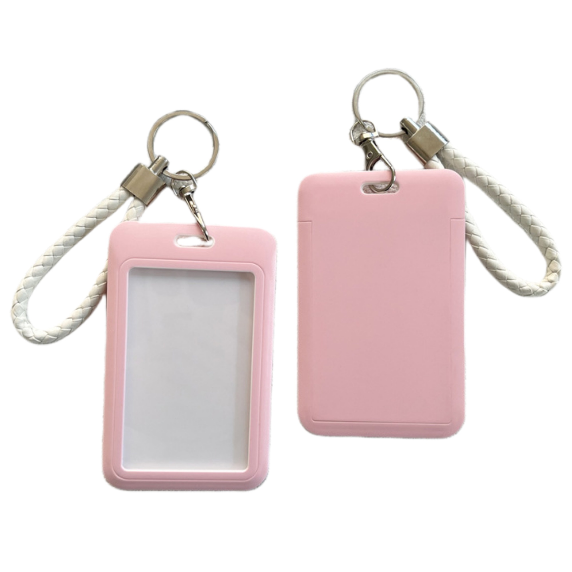 ID Badge Bus Card Holder Keychain 16
