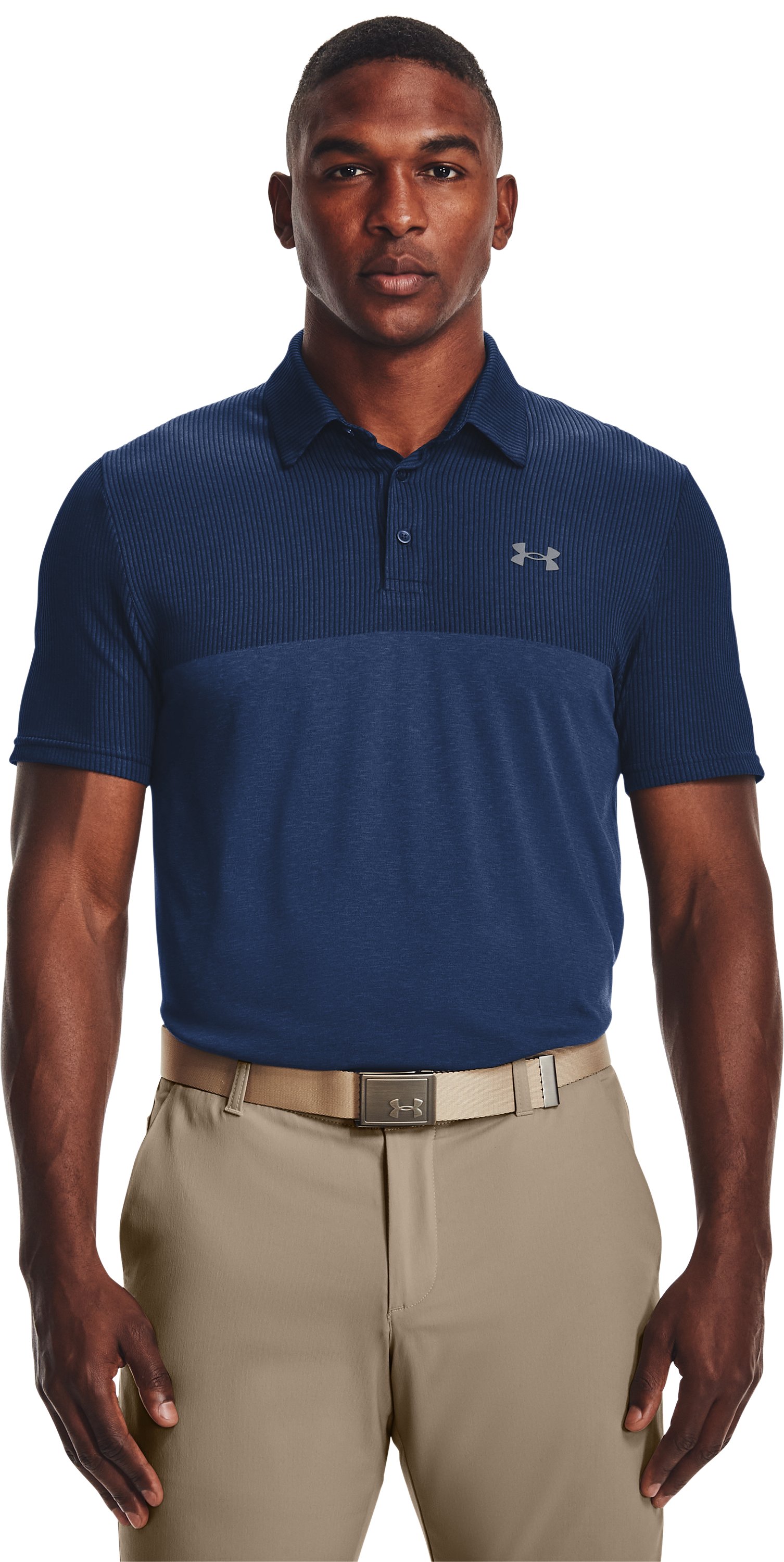 UA Vanish Seamless Blocked Men's Polo 15