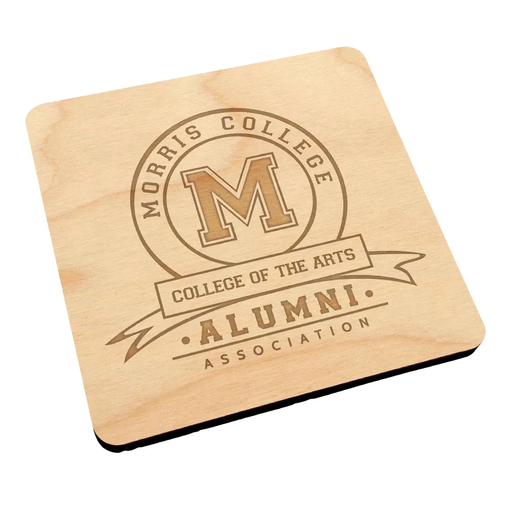 Custom Laser Etched Birch Coasters 9