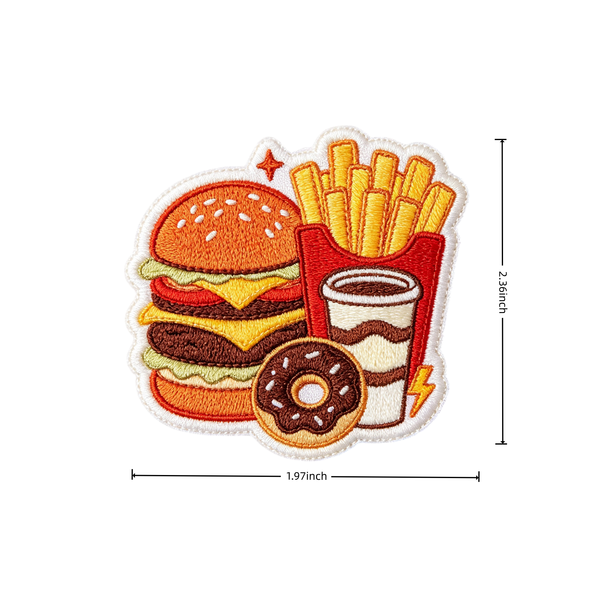 Custom Logo Embroidered Cloth Patch 3