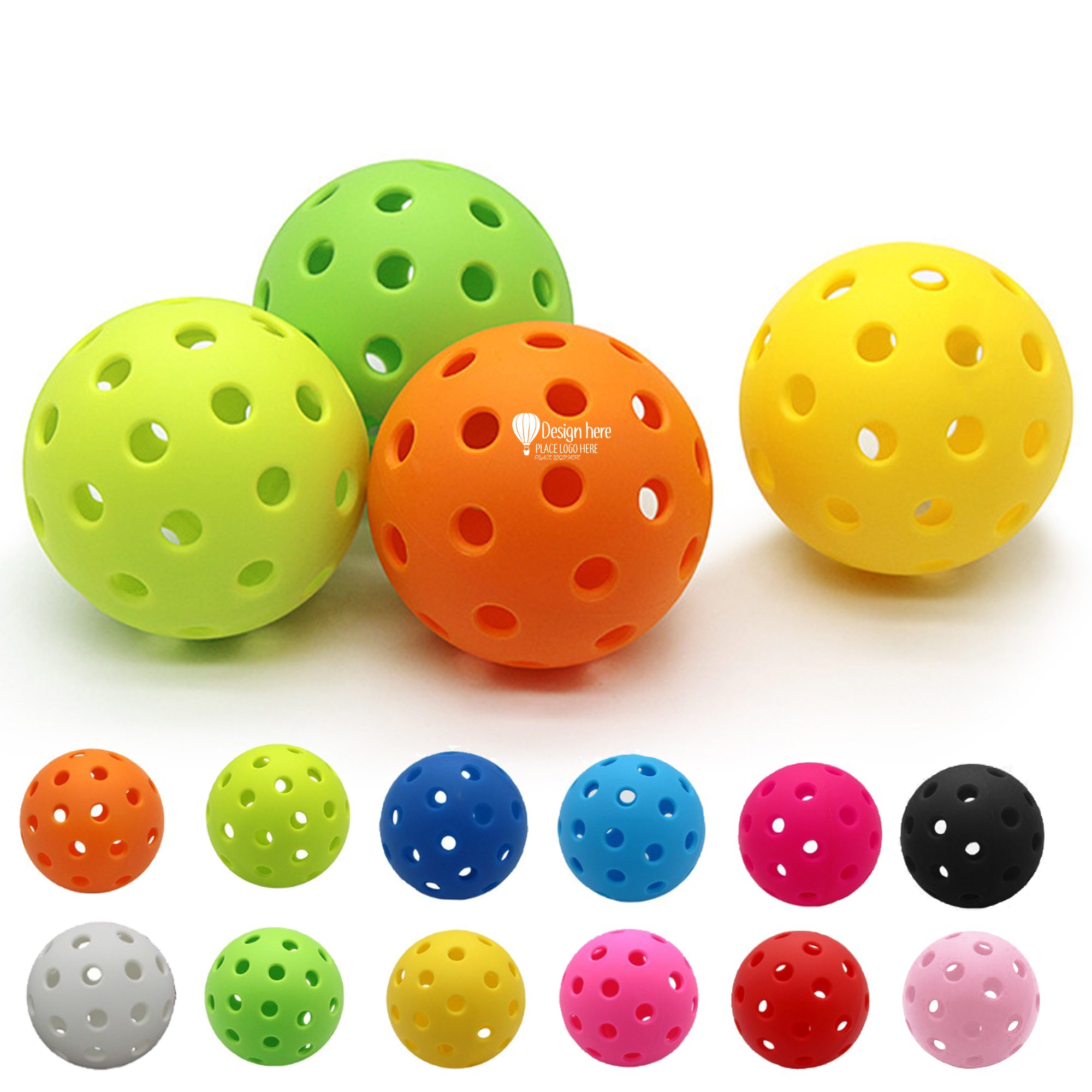 26 Holes Indoor TPE Pickleball 5