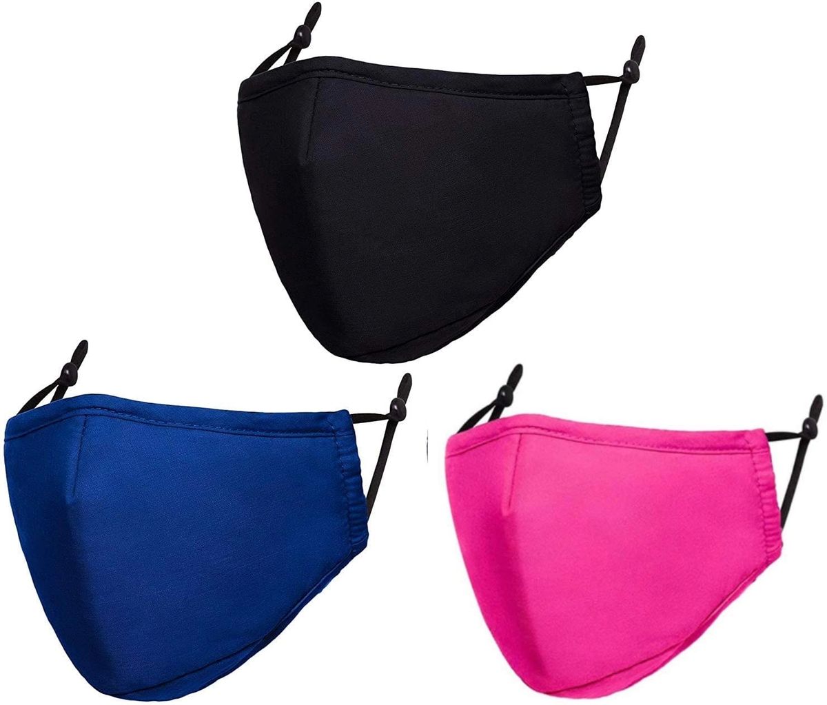 3 Ply Adjustable Cotton Face Mask For Adult