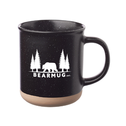 13.5 oz. Speckled Clay Coffee Mug (1 Color Imprint)