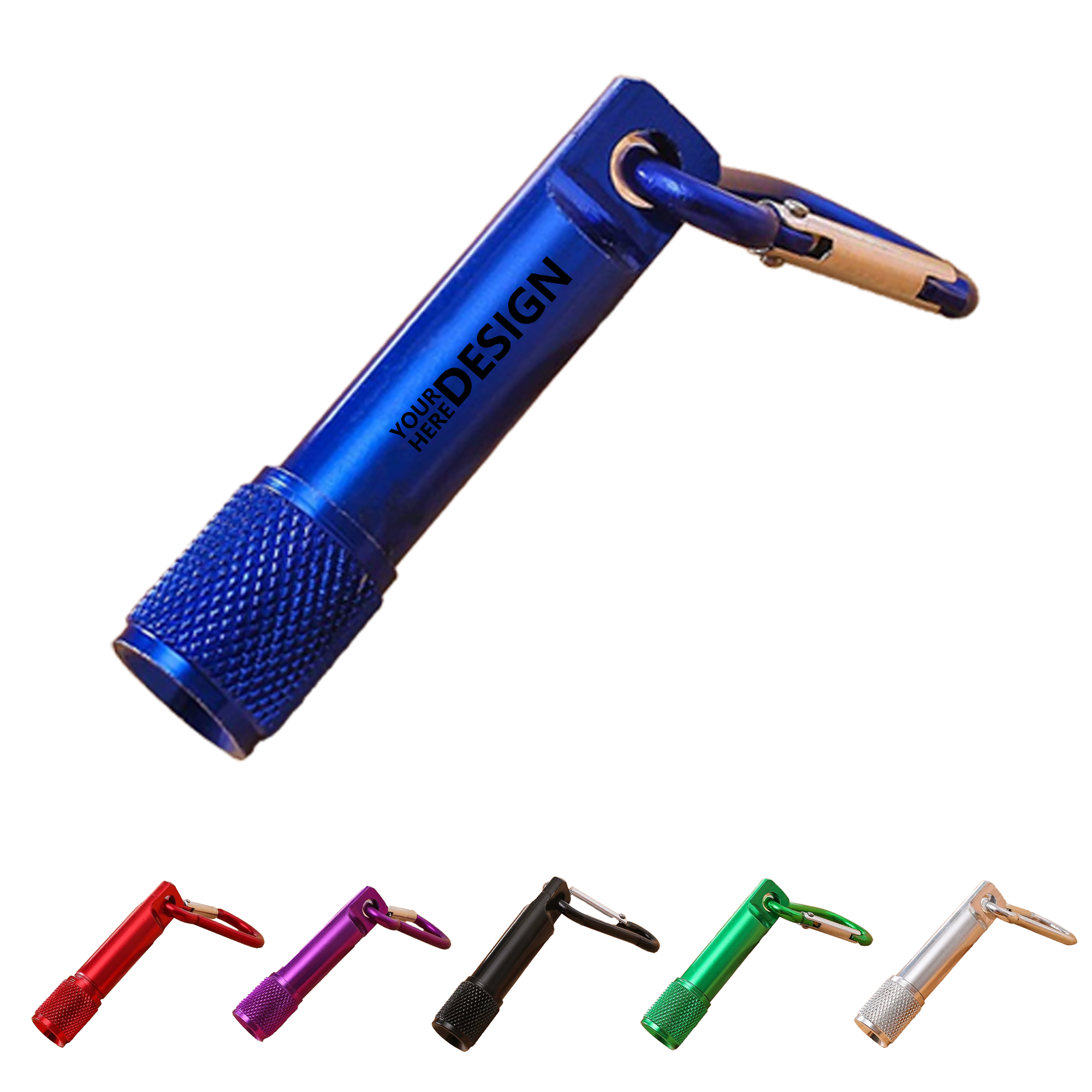 Small High-Lumen LED Flashlight with Aluminum Body 3