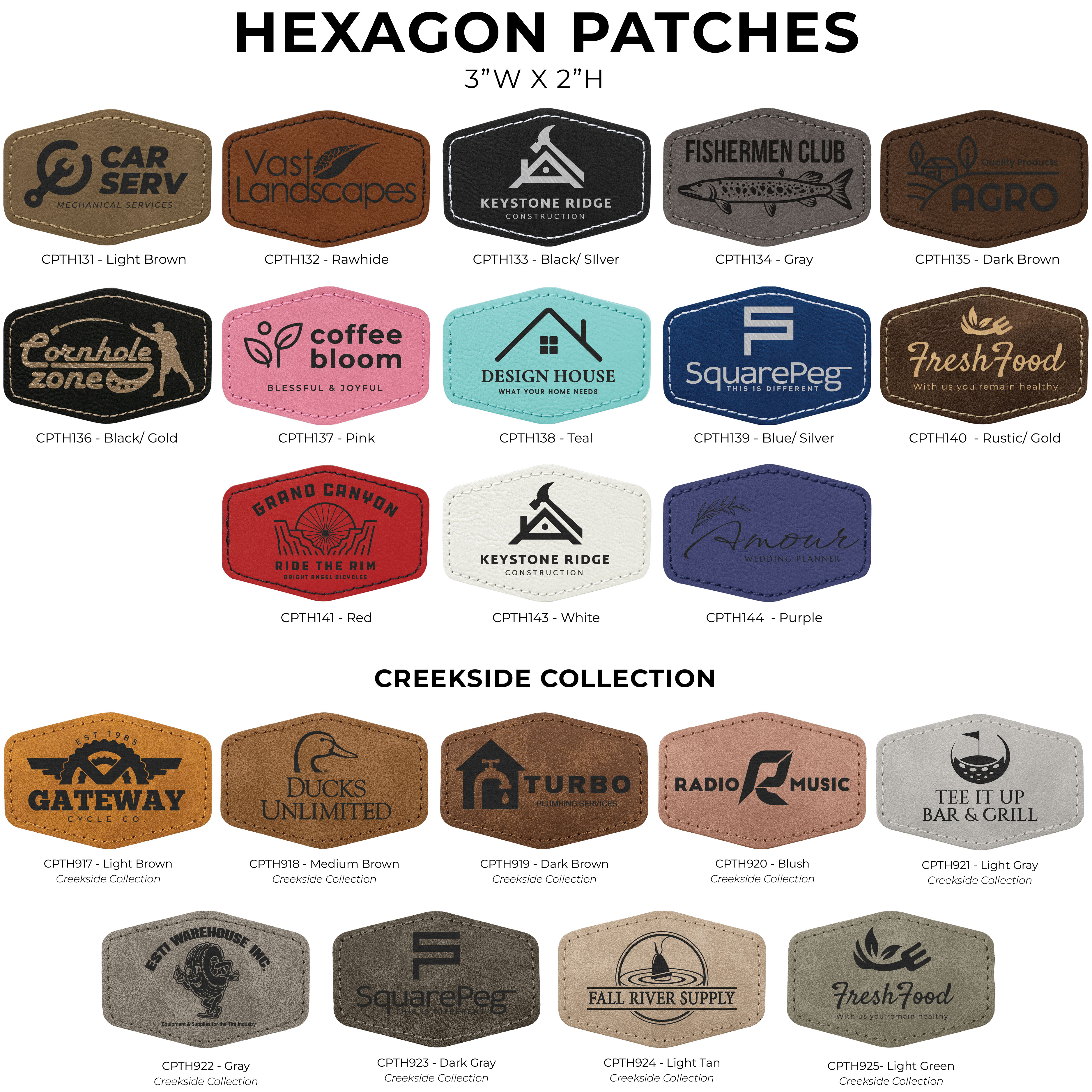 Richardson 112 6-Panel Snapback Trucker Hat w/Leatherette Adhesive Patches or Embroidery 480
