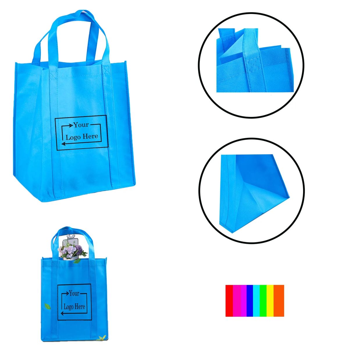 Silkscreen 100 Gsm Heavy Duty Non-woven Tote Bag