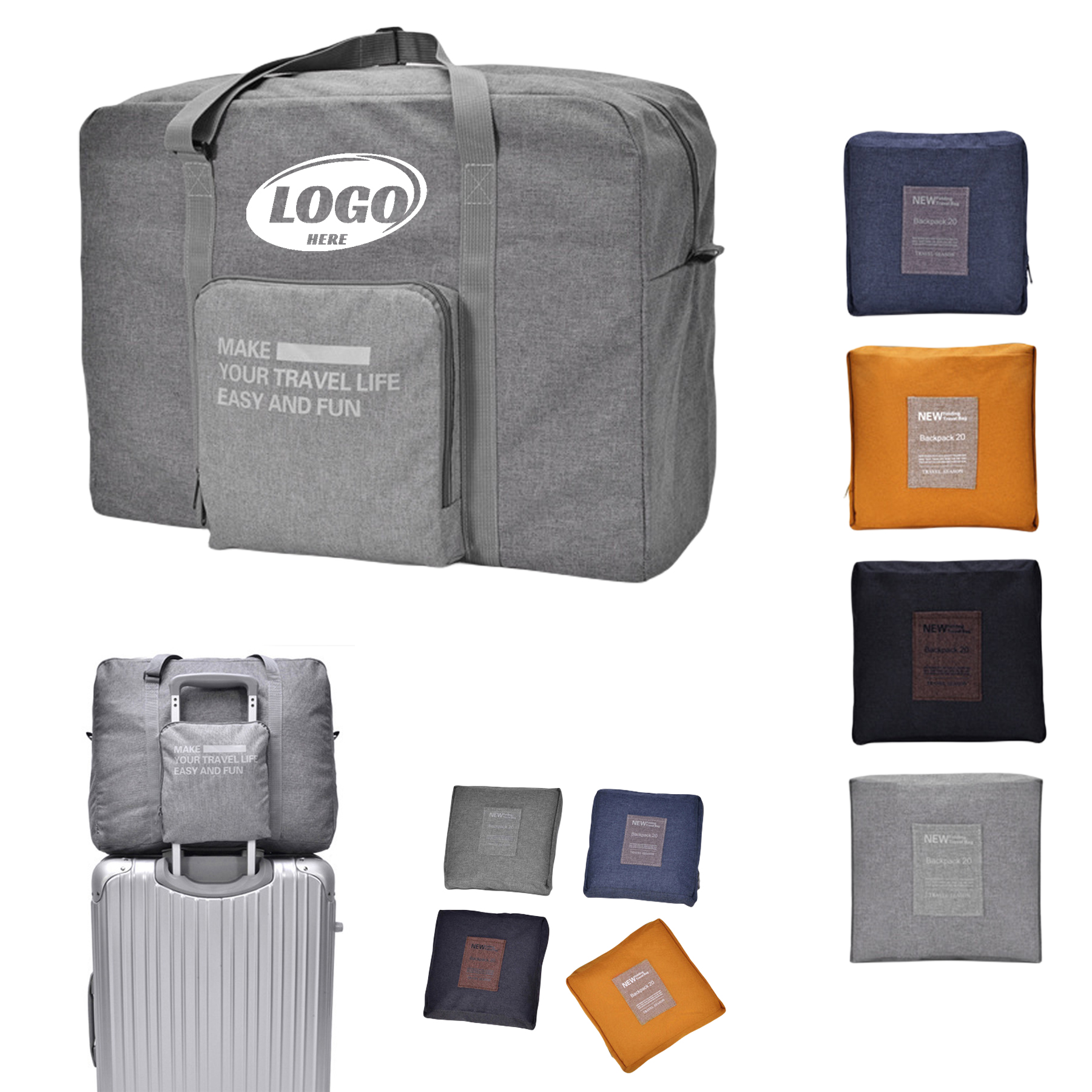 Waterproof Storage Foldable Large Capacity Travel Bag