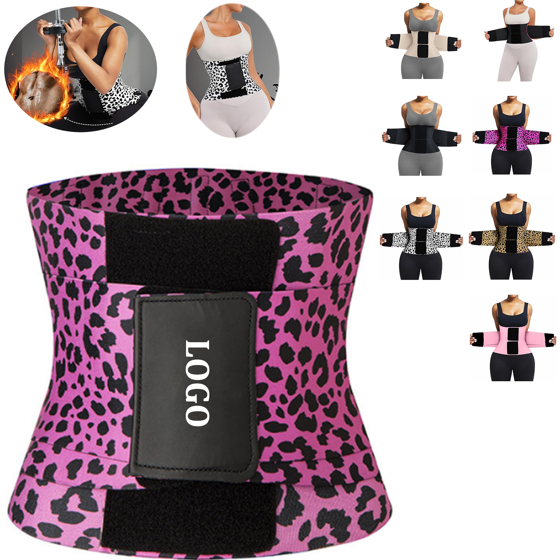 Men Women Waist Trainer Belt 20