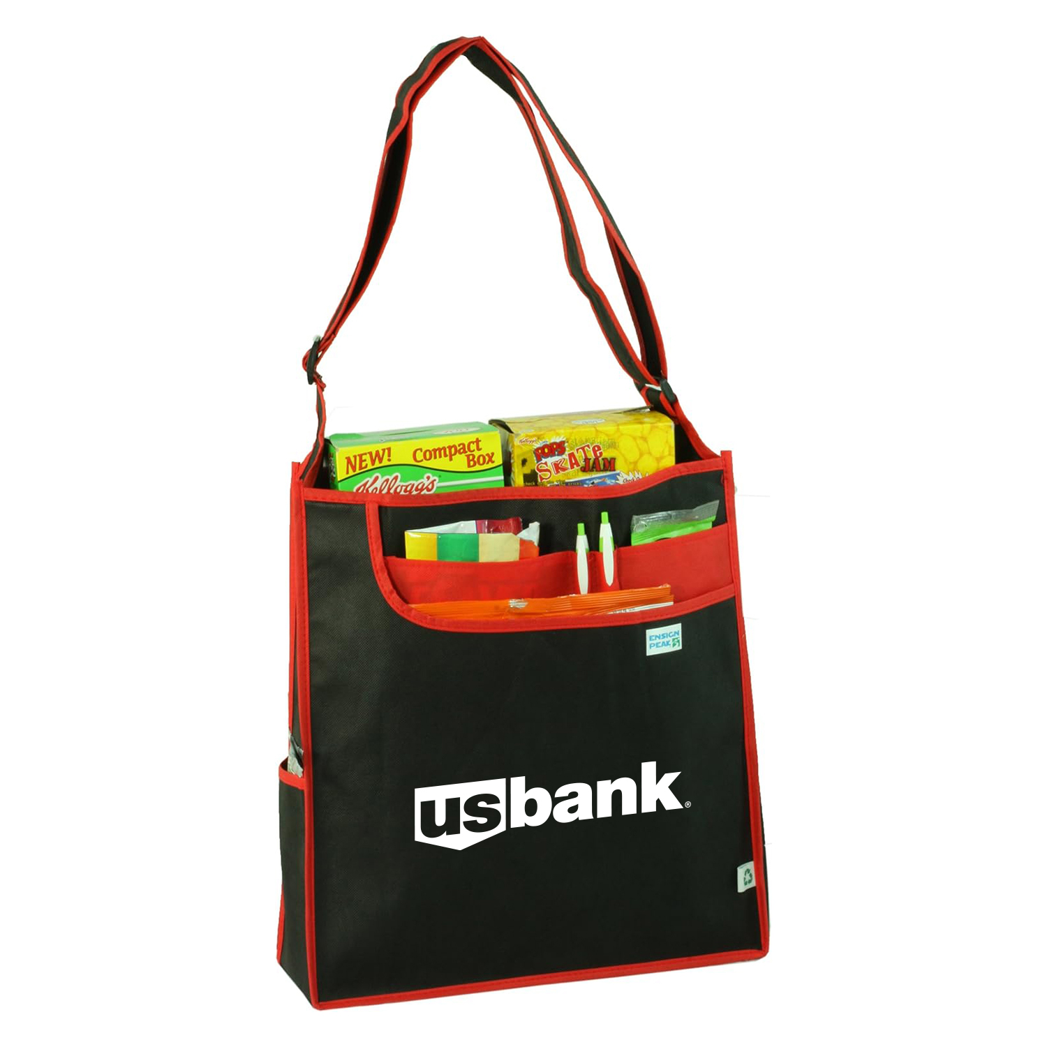 UrbanTrek Multi-Pocket Crossbody Tote 8