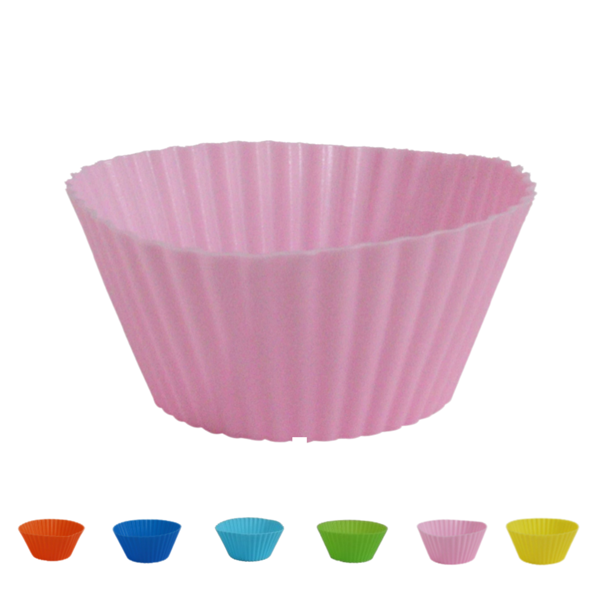 Fluted Silicone Cupcake Mold 2