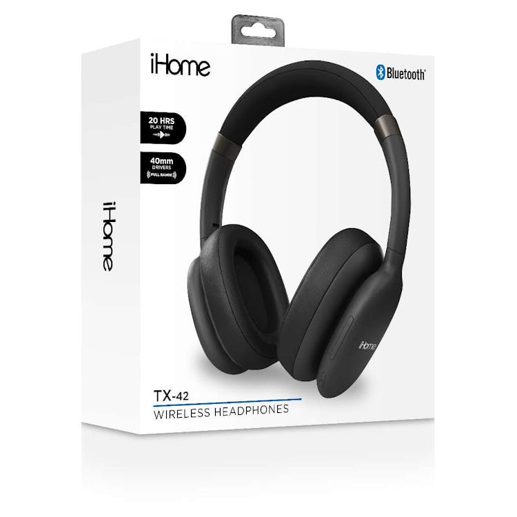 iHome TX-42 Wireless Headphones - Black 3