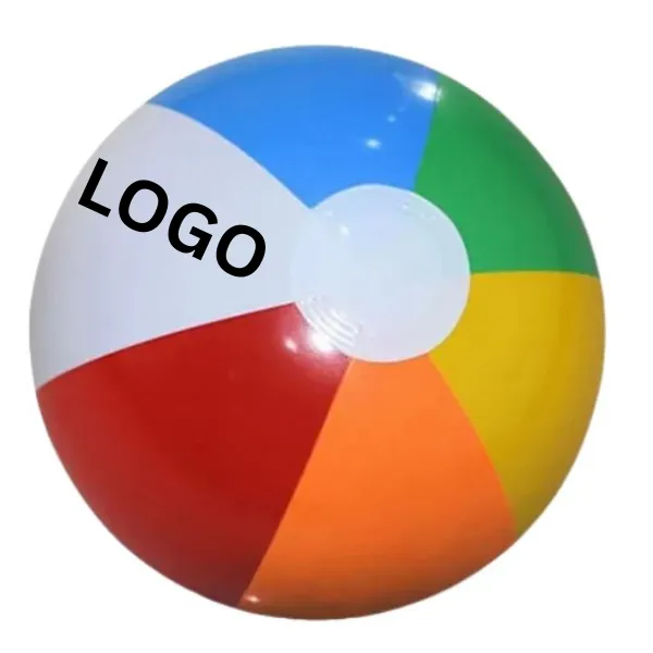 Inflatable Beach Ball with 12-Inch PVC Summer Toy 5