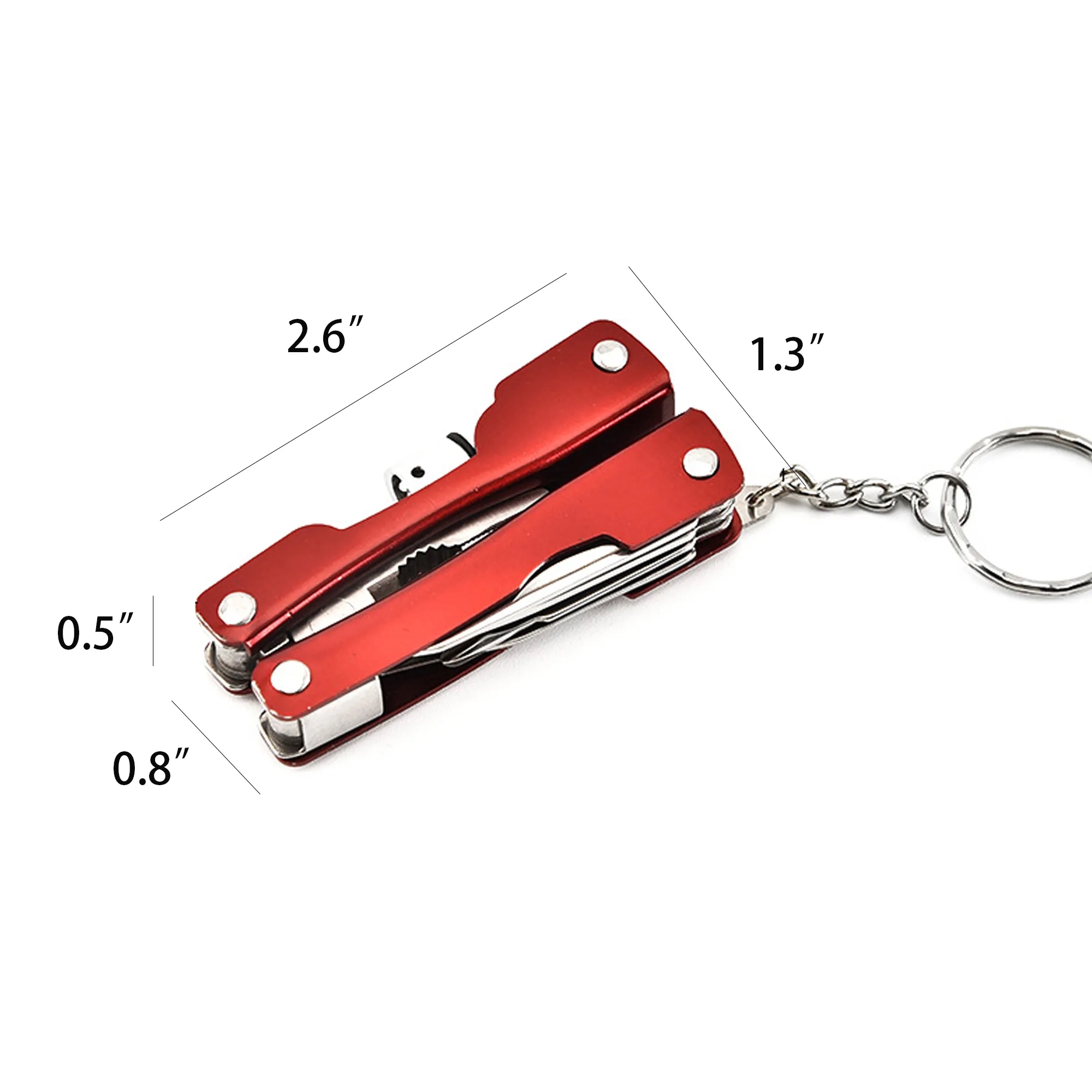 LED Light Multi-Functional Mini Flashlight Pliers 7