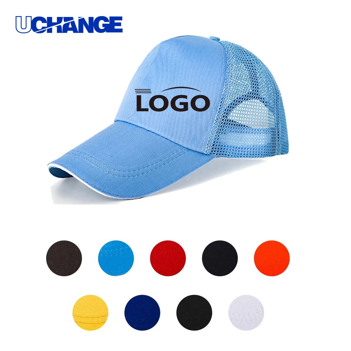 Customizable Mesh Trucker Cap Baseball Hat