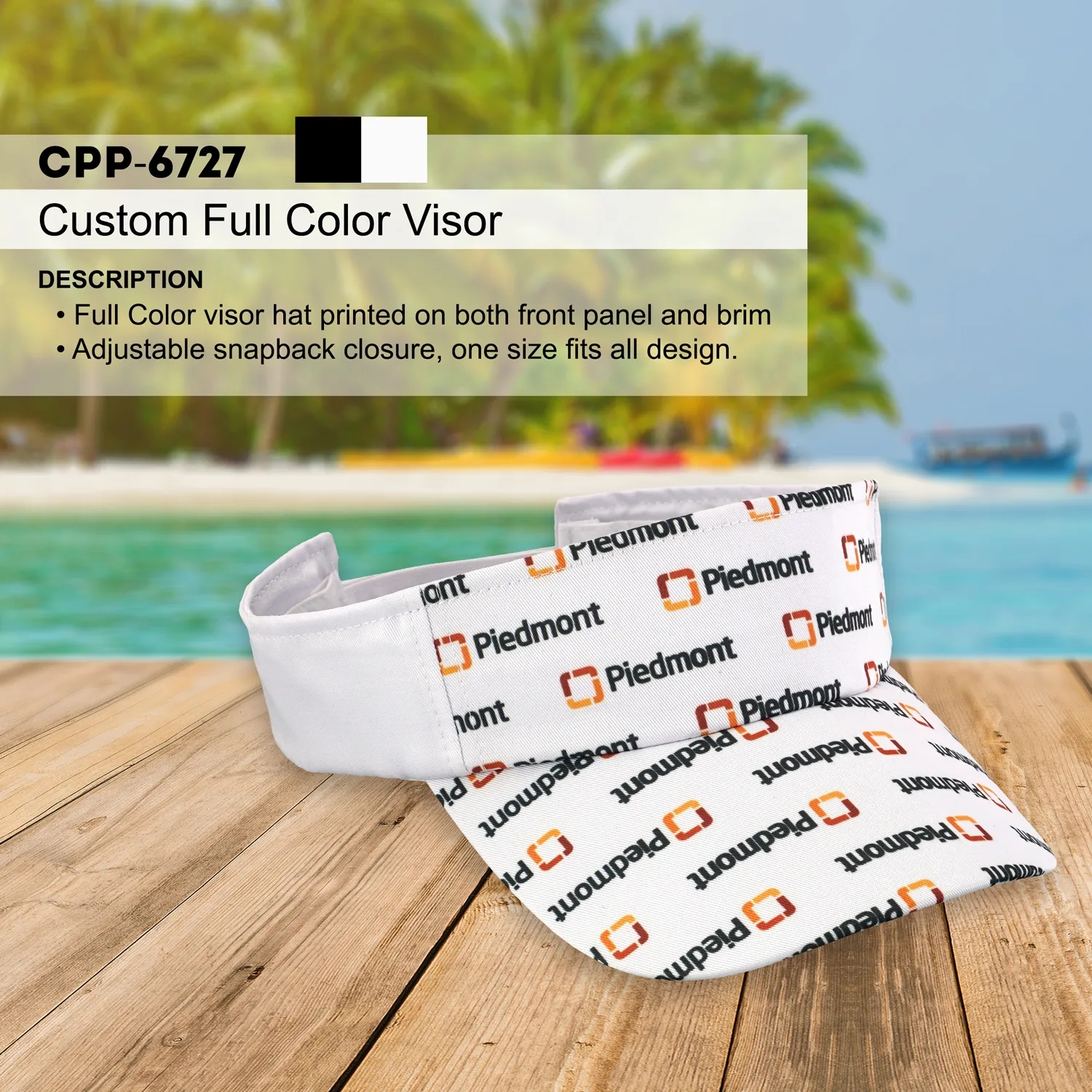 CUSTOM FULL COLOR VISOR 4