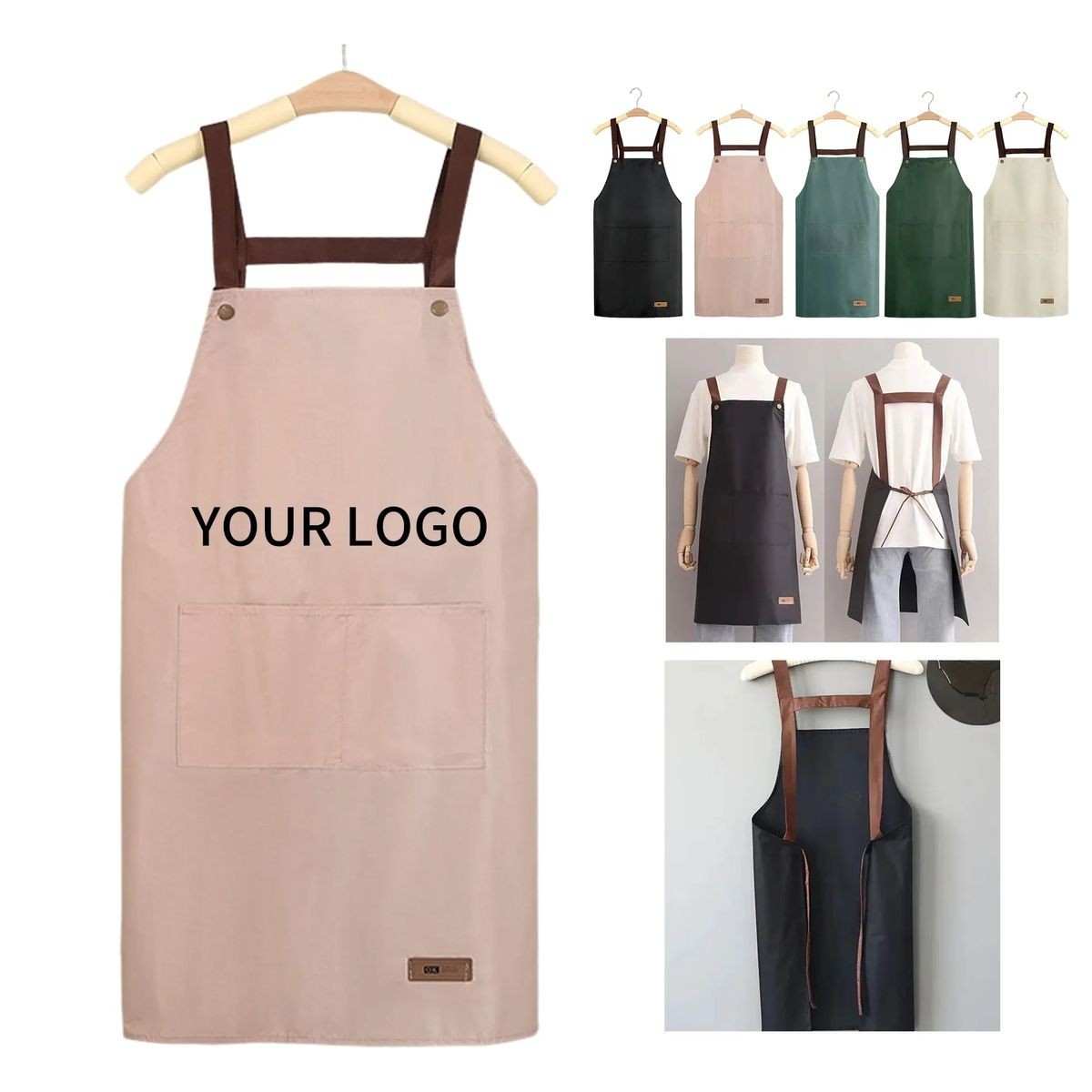 PVC Chef Apron with Adjustable Neck Strap