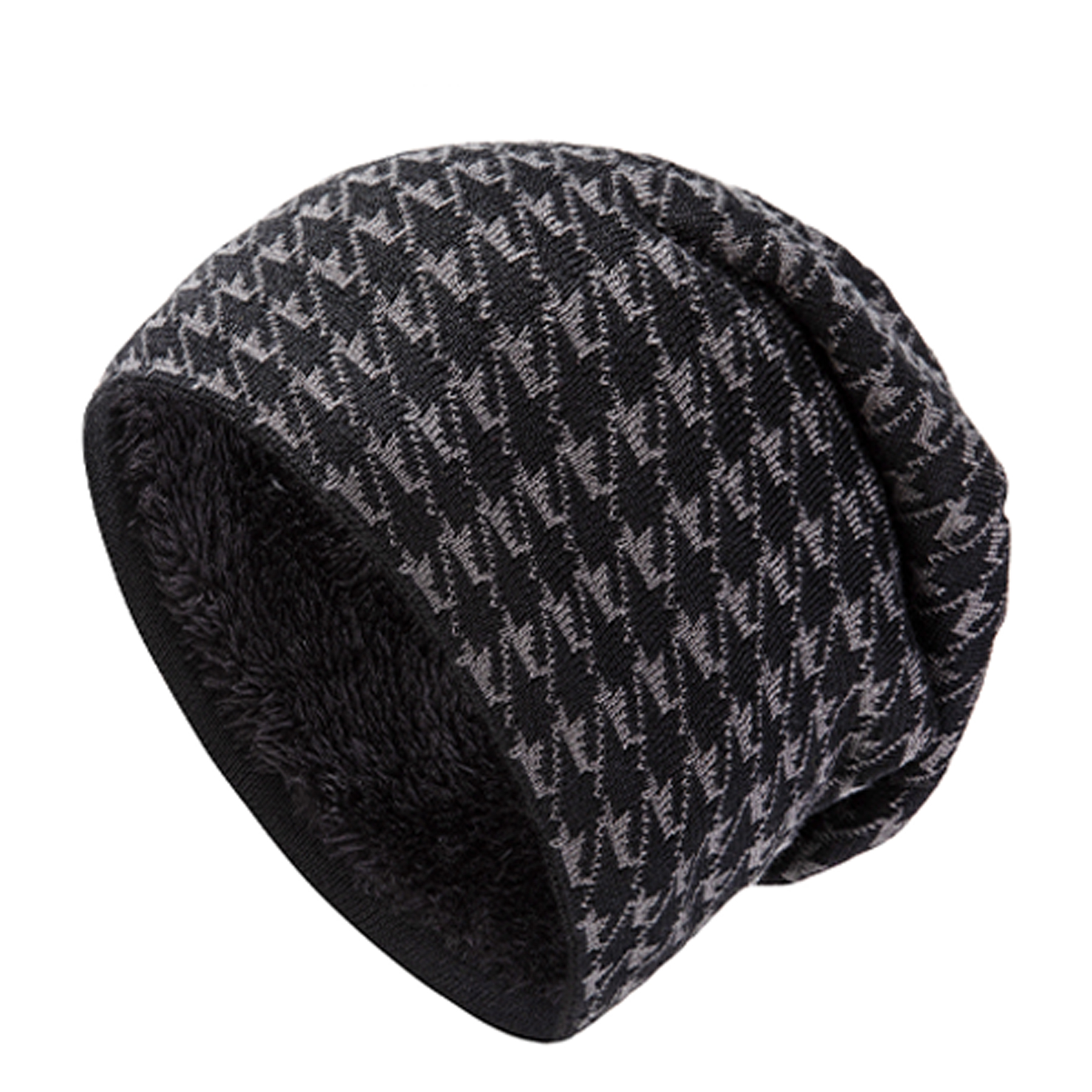 Mens Plus Fleece Ear Protection Hat 13