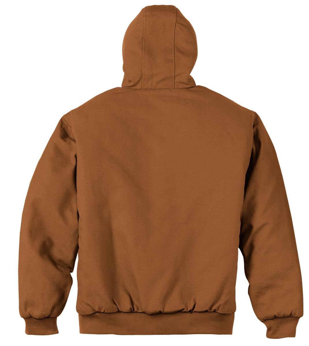 CornerStone - Duck Cloth Hooded Work Jacket. J763H - J763H | BigPromotions