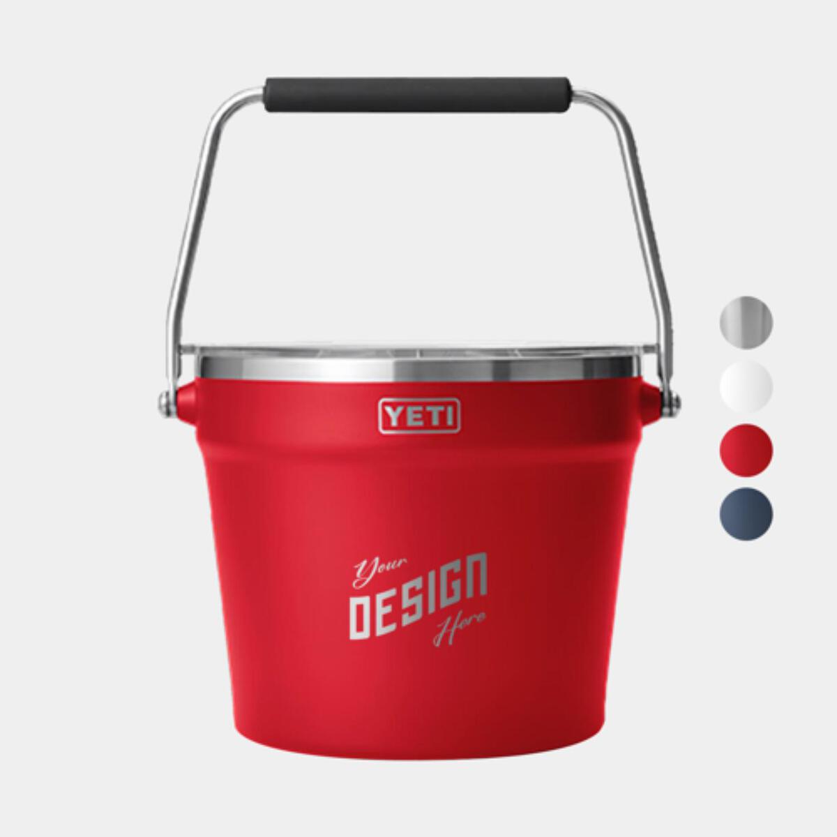 YETI - maricoco2769 YETI® Rambler Stainless Steel Insulated Ice Bucket w/ Lid