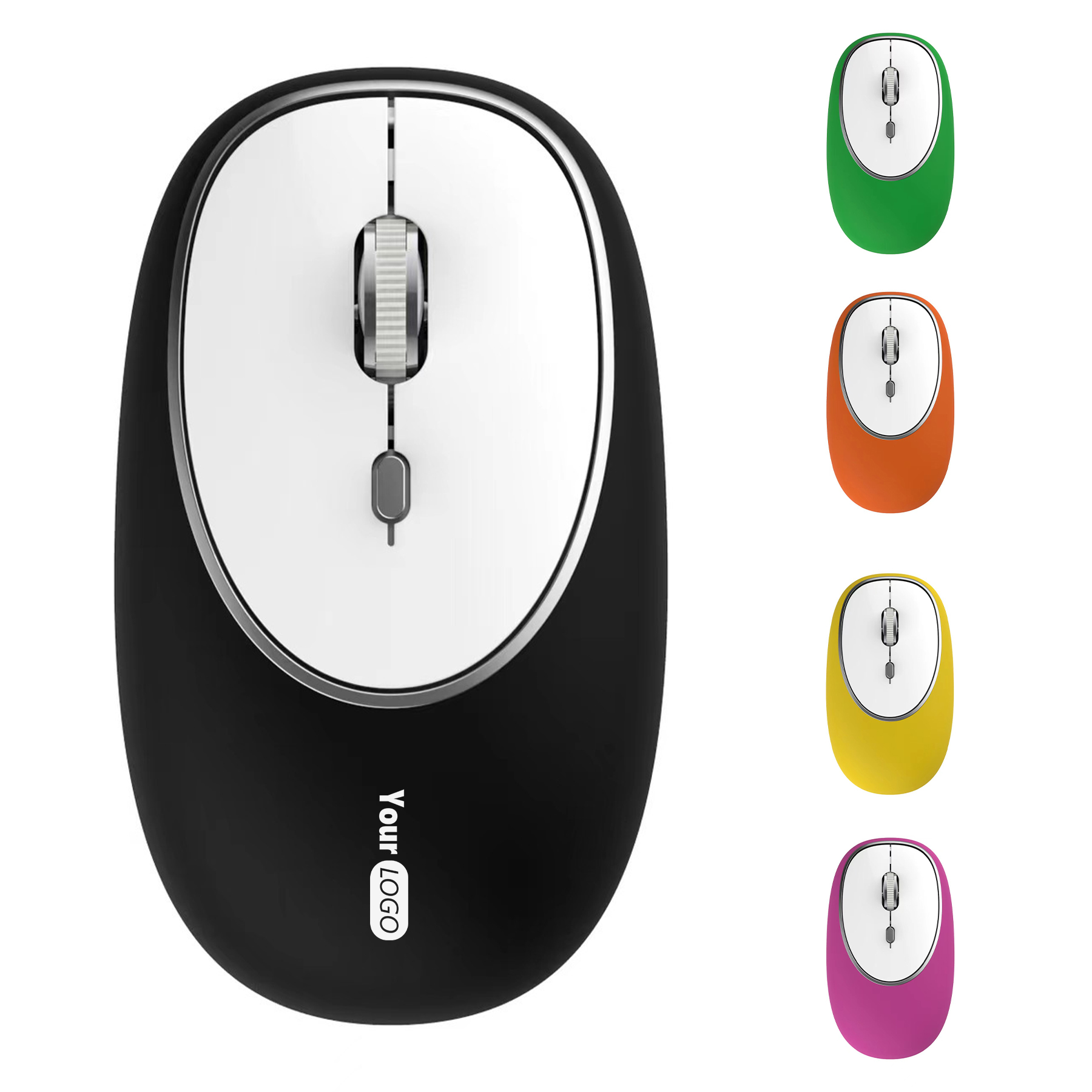Plastic Lightweight Office And Business Wireless Mouse 3
