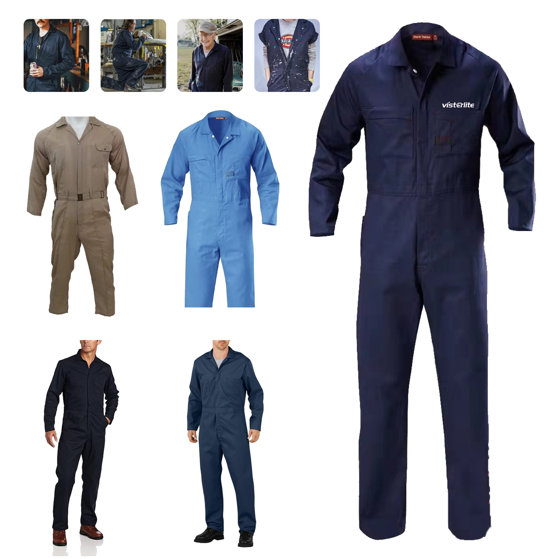 Basic Blended Workwear For Men 4