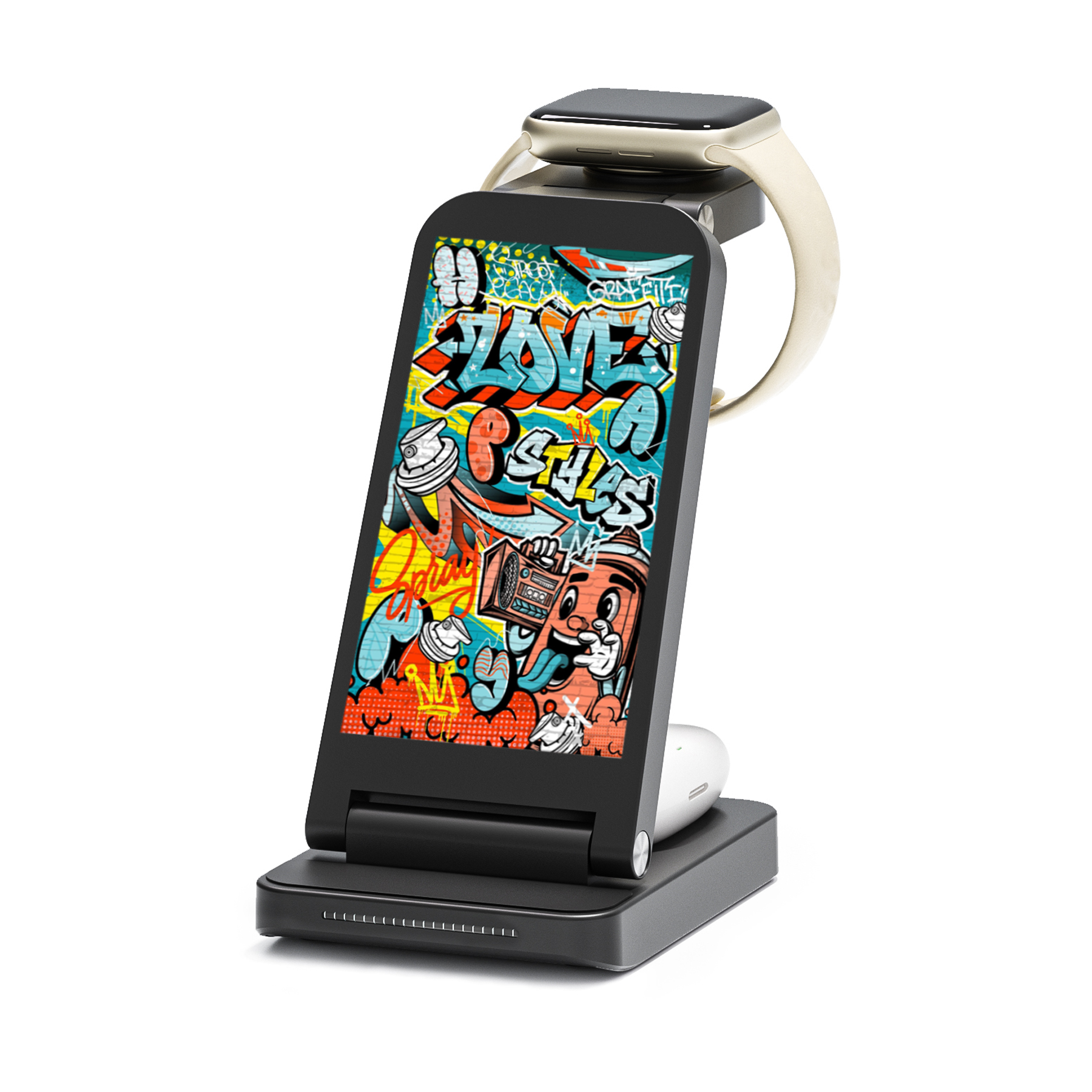 3-in-1 15W Wireless Charging Stand 20