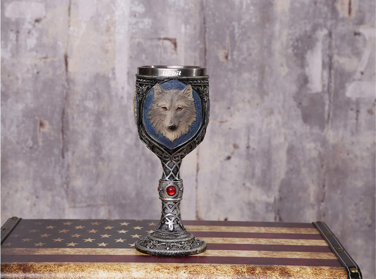EpicMug Customizable Resin Molded Exterior Goblet/Chalice - 200ML Stainless Steel Insert 26