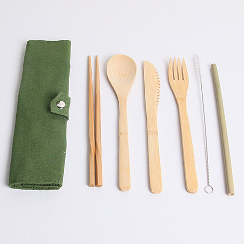 Bamboo Travel Utensils