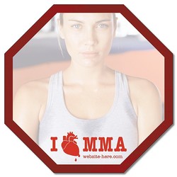 Mini Memo Board Shape - 5x5 Laminated - OCTAGON - 14 pt.