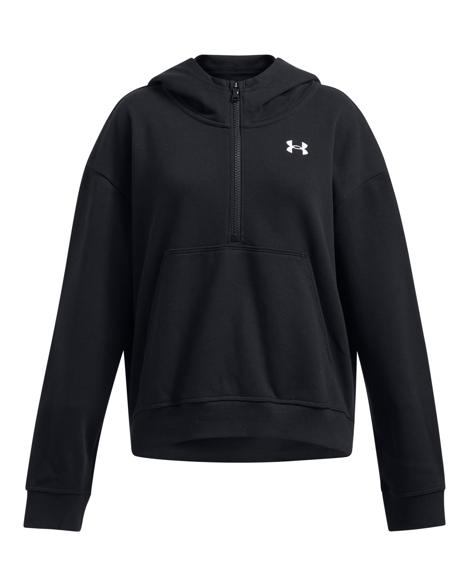 UA Rival Fleece Textured Girls' Zip 2